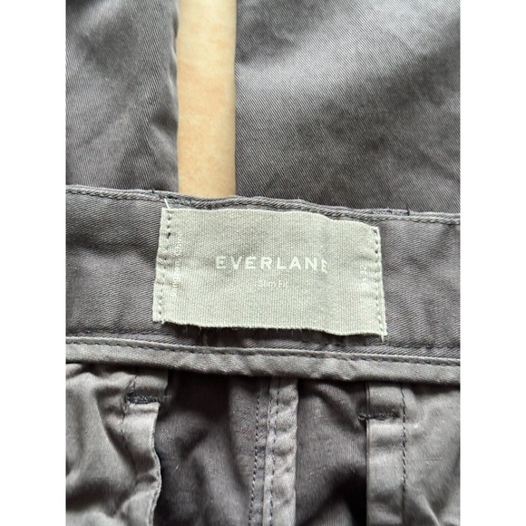 Everlane Worn Once The Midweight Slim Chino Gray Pants Men size 33 X 32 - Picture 4 of 7